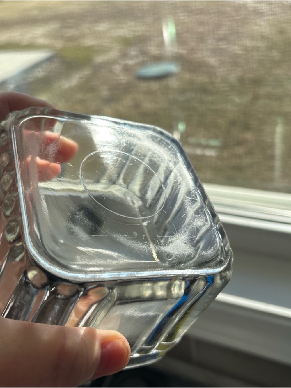 Frigie Clear Glass Square Covered Dish - Picture 12 of 12